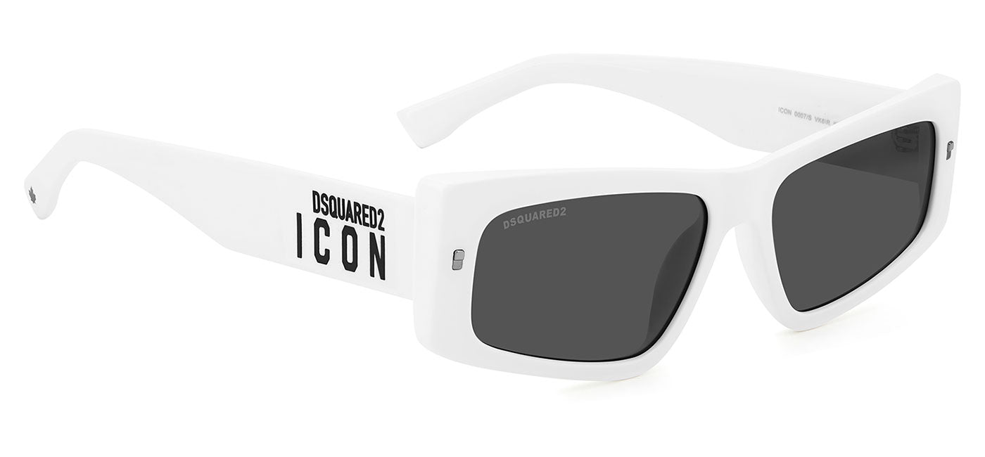 DSQUARED2 ICON 0007/S Sunglasses - White / Grey