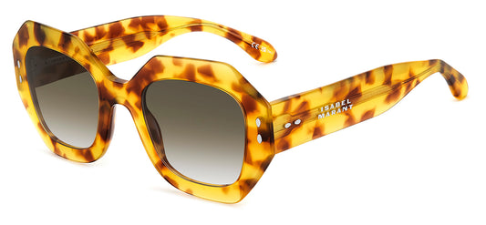 Isabel Marant IM 0173/S Sunglasses - Havana Honey / Green Gradient