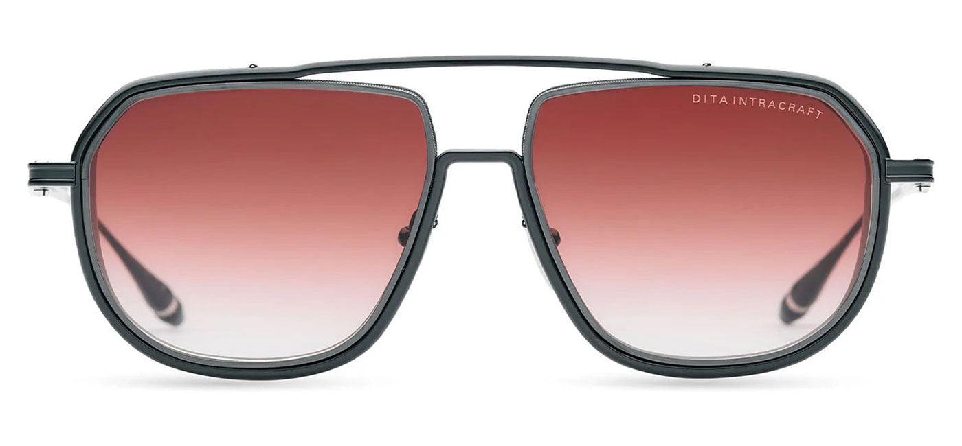 DITA Intracraft Sunglasses - Black Iron / Burgandy To Clear Gradient