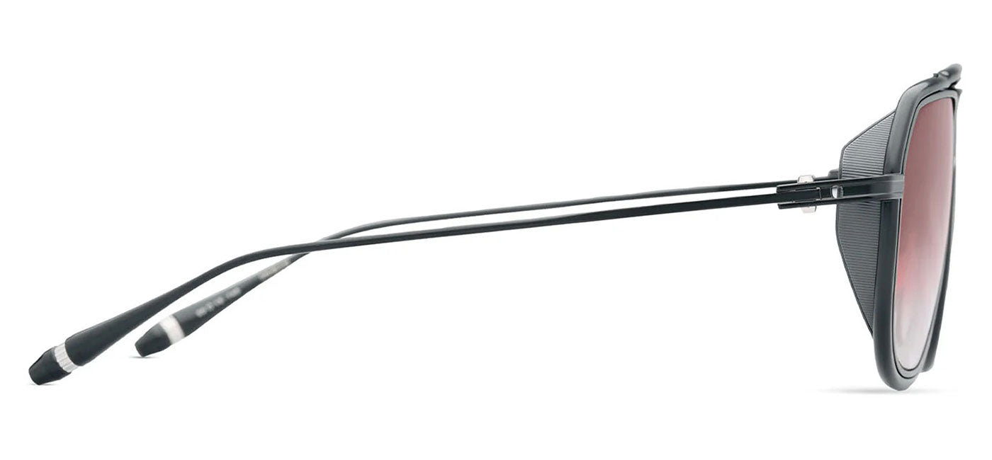DITA Intracraft Sunglasses - Black Iron / Burgandy To Clear Gradient
