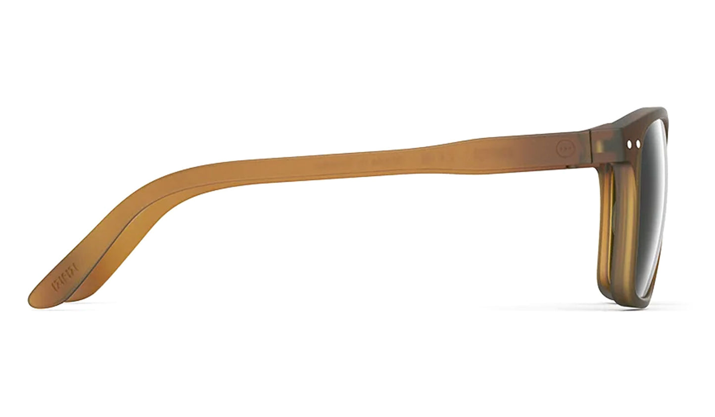 IZIPIZI Journey Sunglasses - Hazel / Green Silver Mirror Polarised