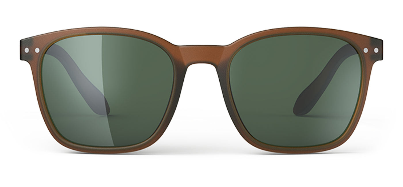 IZIPIZI Journey Sunglasses - Tortoise / Green Polarised