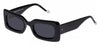 Le Specs Damnedest Sunglasses - Black / Smoke Mono
