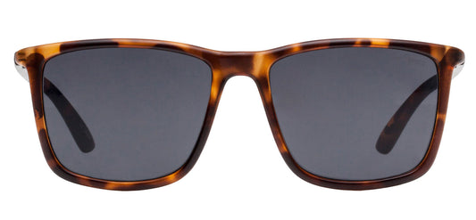 Le Specs Tweedledum Sunglasses - Matte Tort / Smoke Mono