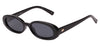 Le Specs Outta Love Sunglasses - Black / Smoke