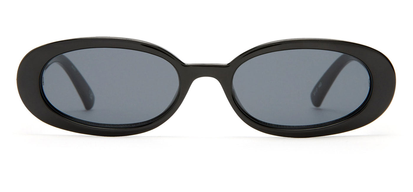 Le Specs Outta Love Sunglasses - Black / Smoke