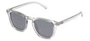 Le Specs No Biggie Sunglasses - Pewter / Smoke