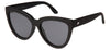 Le Specs Liar Lair Sunglasses - Black Rubber / Smoke Polarised