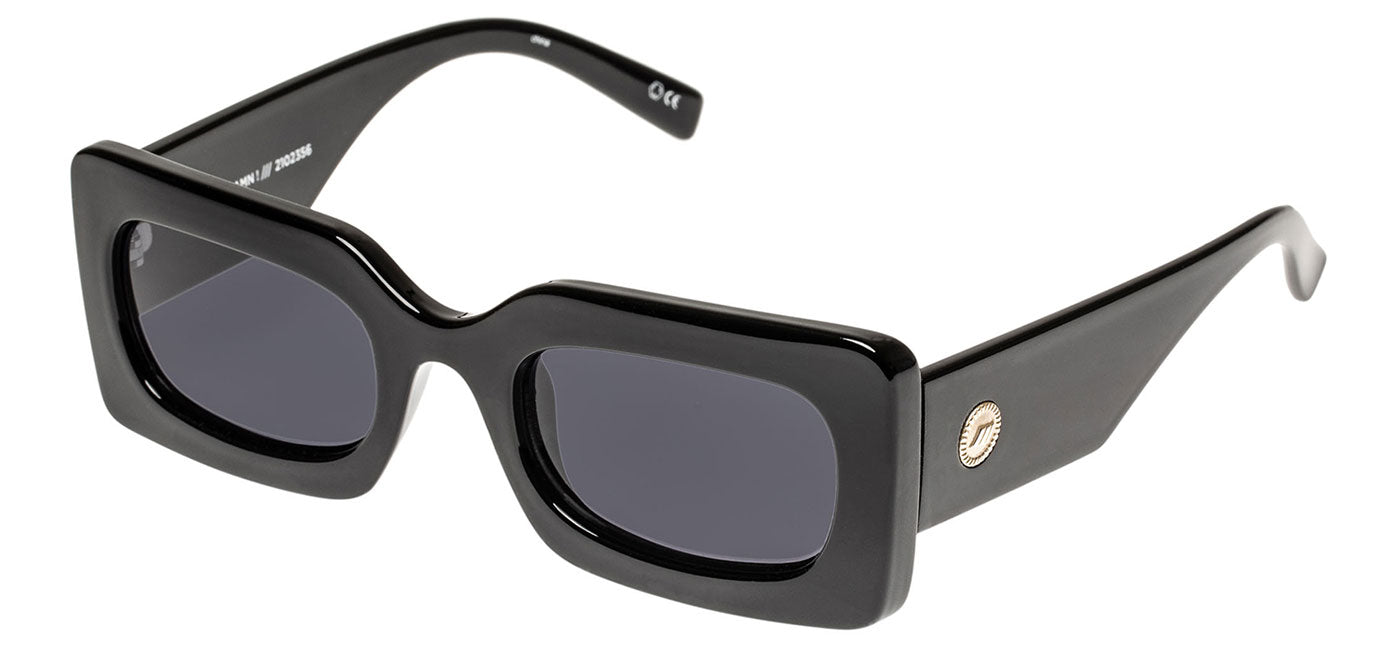 Le Specs Oh Damn! Sunglasses - Black / Smoke