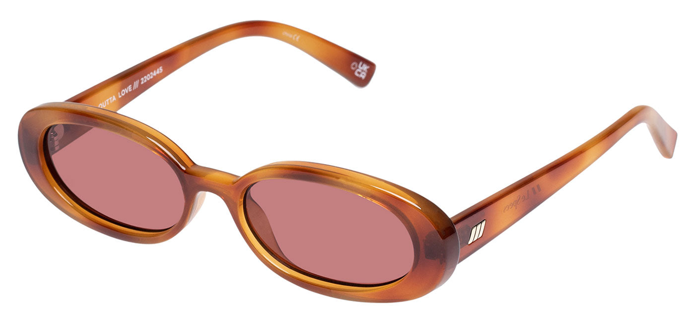 Le Specs Outta Love Sunglasses - Vintage Tort / Rose