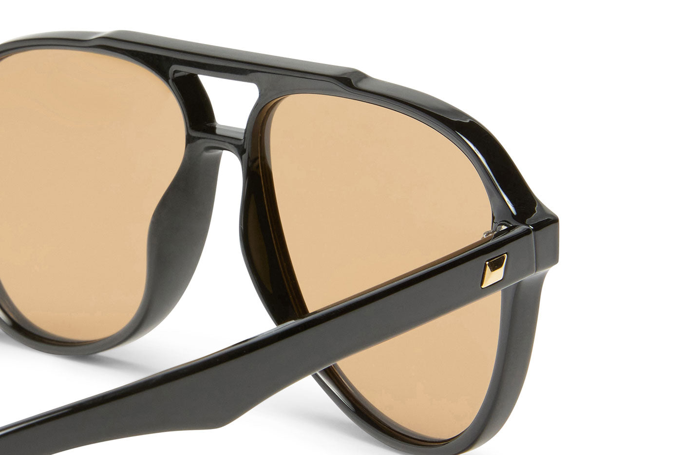 Le Specs Tragic Magic Sunglasses - Black / Tan Tint