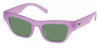 Le Specs Hankering Sunglasses - Amethyst / Emerald