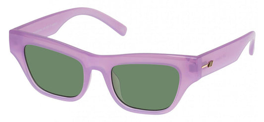 Le Specs Hankering Sunglasses - Amethyst / Emerald