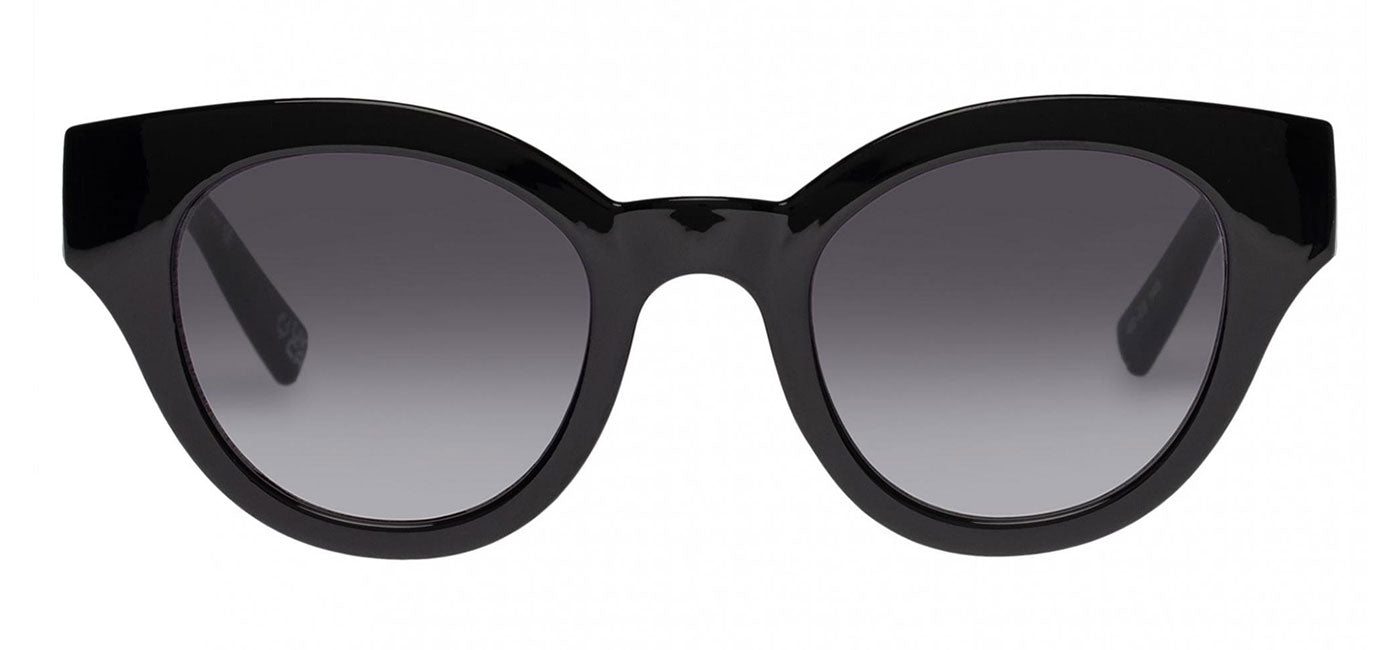 Le Specs Deja Nu Sunglasses - Black / Cool Smoke