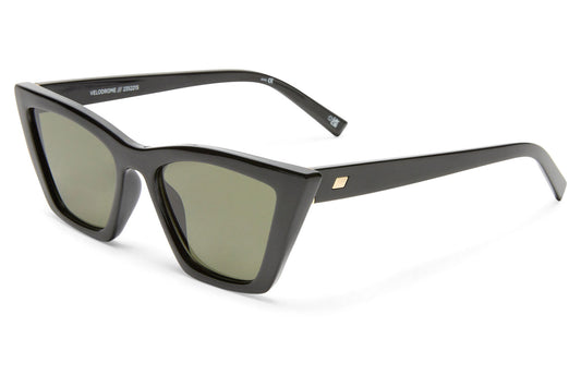 Le Specs Velodrome Sunglasses - Black / Khaki Mono
