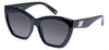 Le Specs Vamos Sunglasses - Black / Smoke Gradient