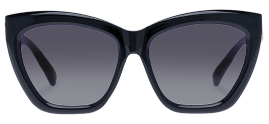 Le Specs Vamos Sunglasses - Black / Smoke Gradient
