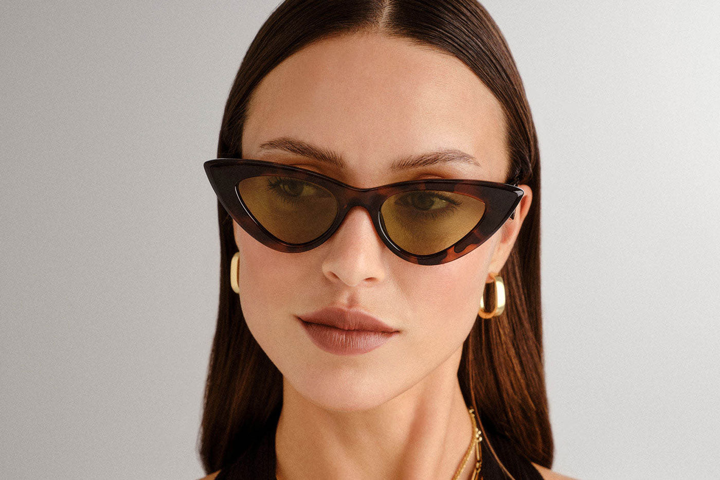 Le Specs Hypnosis Sunglasses - Dark Tort / Olive Mono