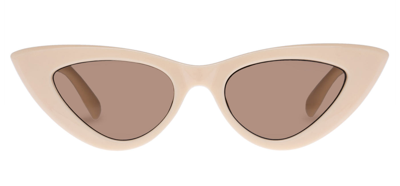 Le Specs Hypnosis Sunglasses - Ivory / Teak Mono
