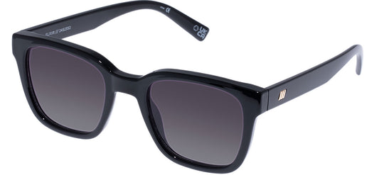 Le Specs Elixir Sunglasses - Black / Smoke Gradient