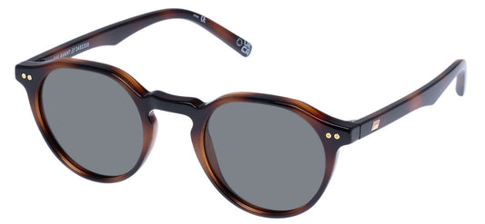 Le Specs Galavant Sunglasses - Tortoise / Green Mono