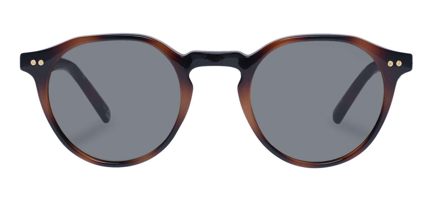 Le Specs Galavant Sunglasses - Tortoise / Green Mono