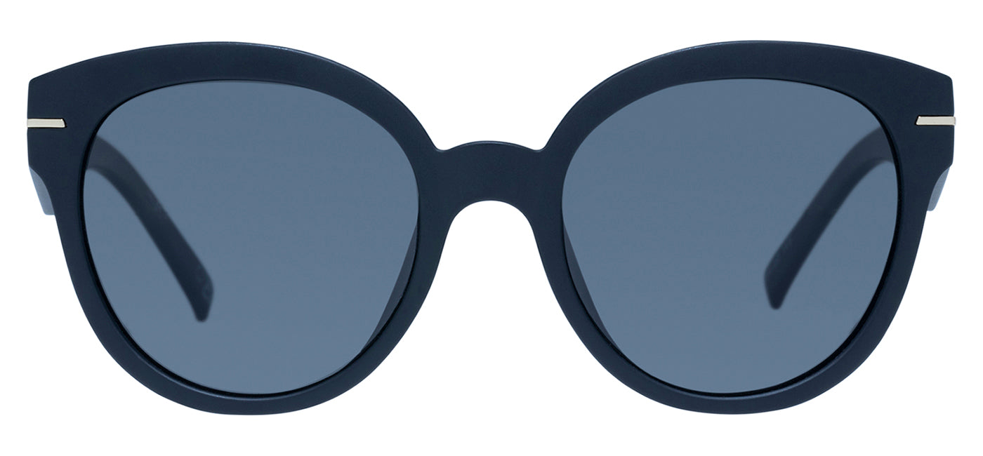 Le Specs Capacious Sunglasses - Matte Black / Smoke Polarised