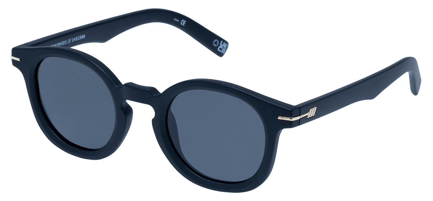 Le Specs Hoodwinked Sunglasses - Matte Black / Smoke Polarised