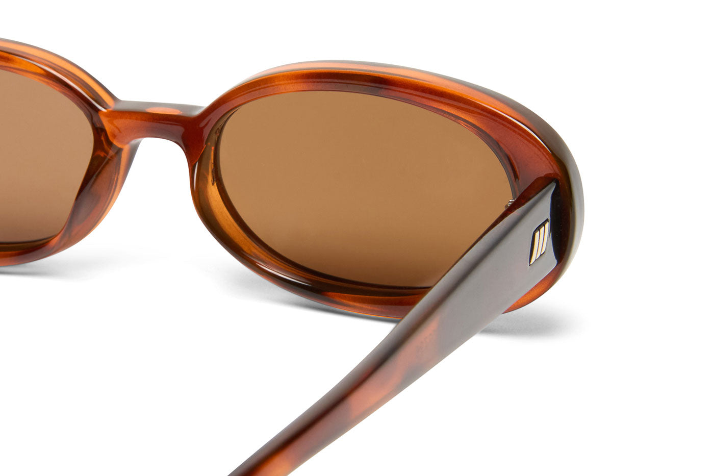 Le Specs Outta Love Sunglasses - Toffee Tort / Light Brown Mono Polarised