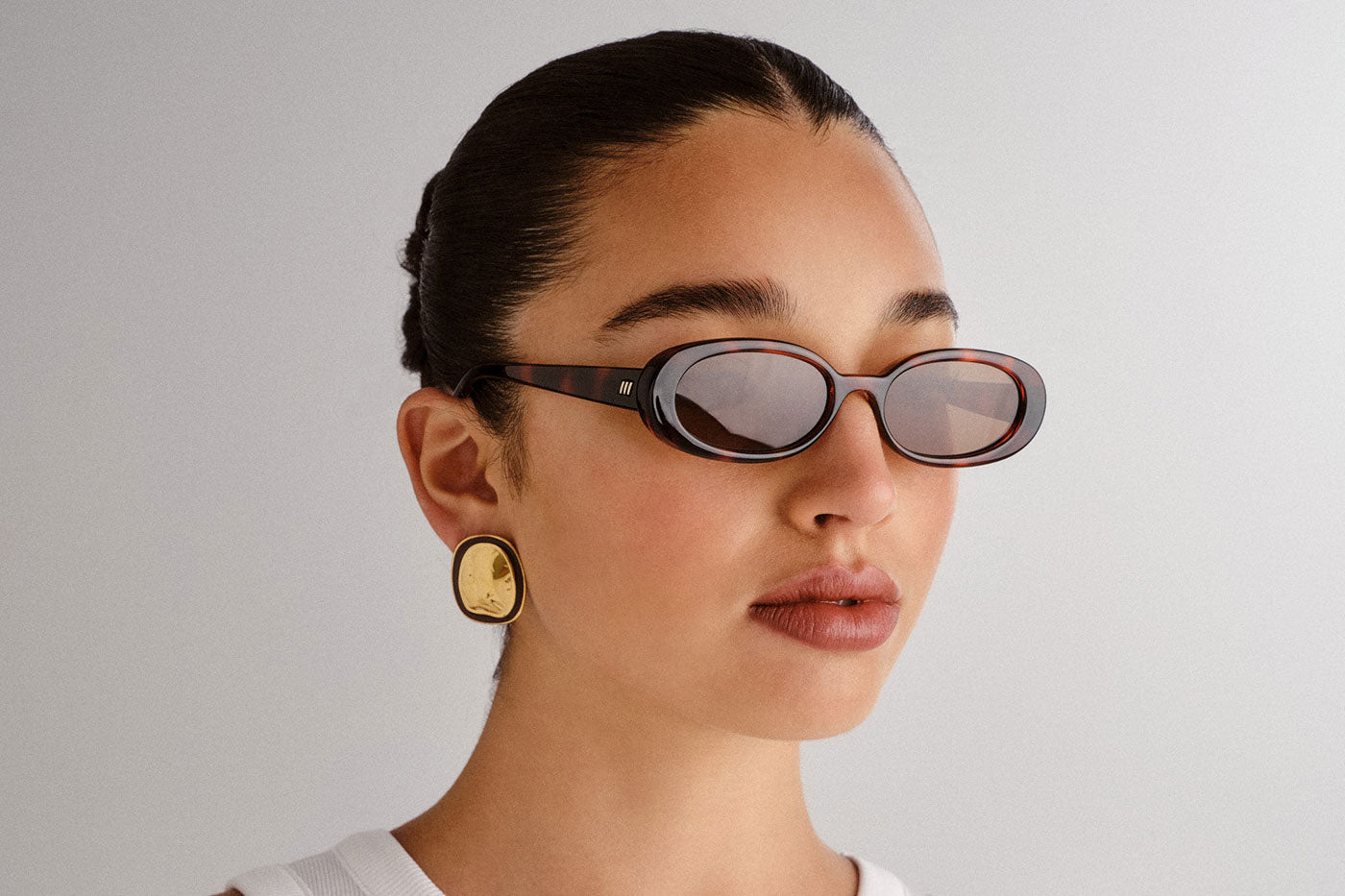 Le Specs Outta Love Sunglasses - Toffee Tort / Light Brown Mono Polarised