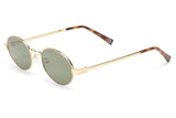 Le Specs Poseidon Deux Sunglasses - Gold / Khaki Mono