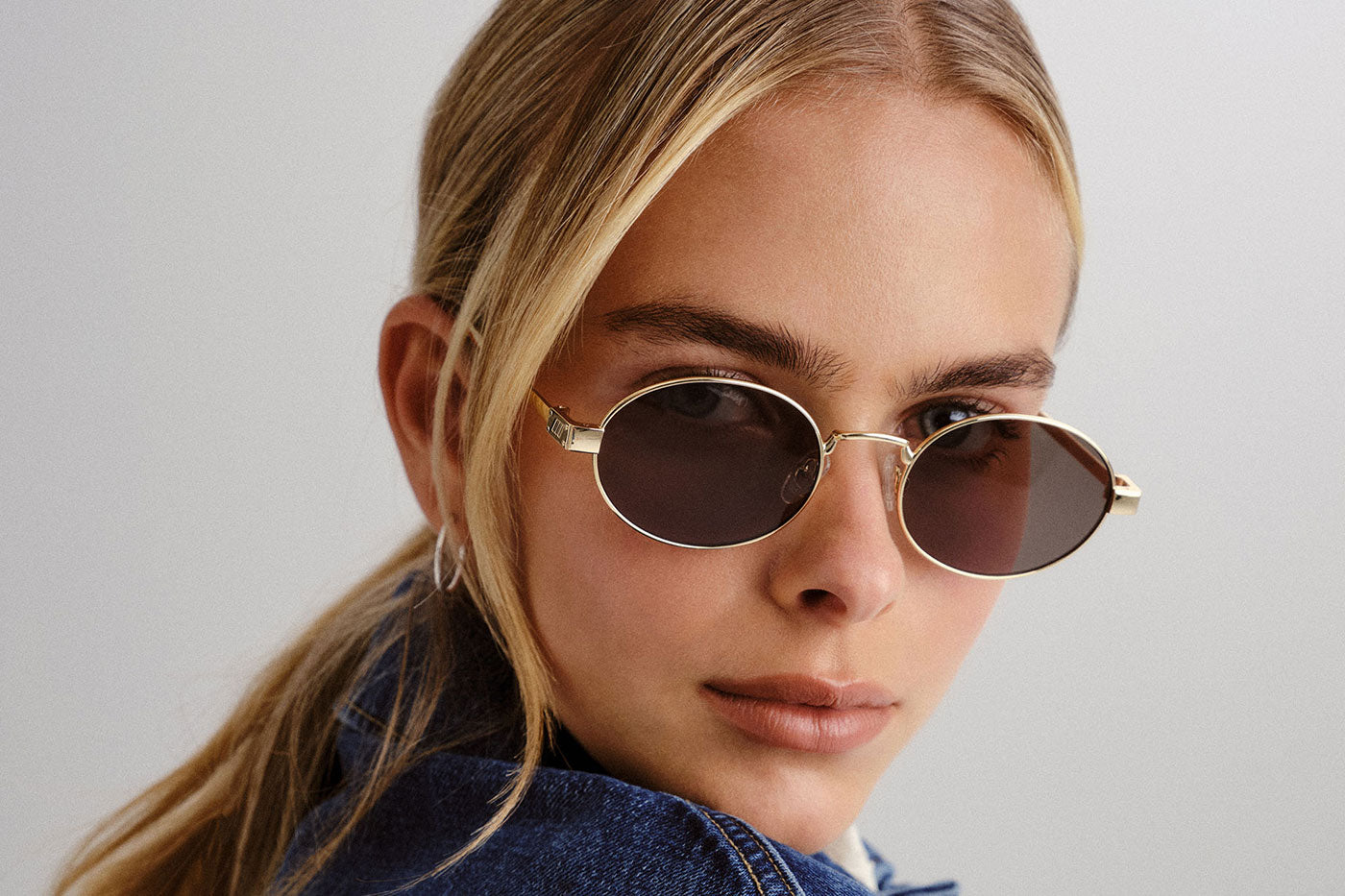 Le Specs Poseidon Deux Sunglasses - Gold / Khaki Mono