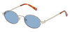 Le Specs Poseidon Deux Sunglasses - Gold / Teal