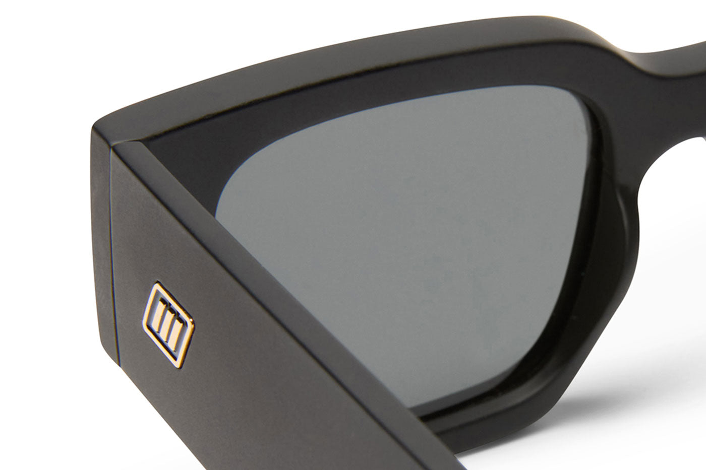 Le Specs Atlantis Sunglasses - Matte Black / Smoke Mono