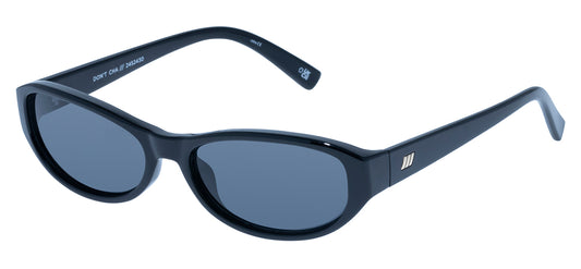 Le Specs Don't Cha Sunglasses - Black / Smoke