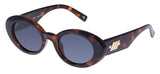 Le Specs Nouveaue Vie Sunglasses - Dark Tortoise / Smoke Mono