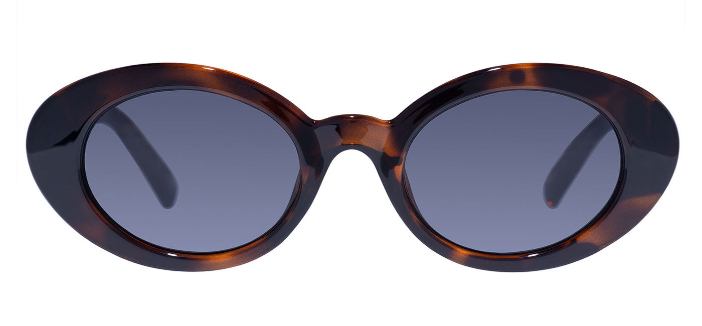 Le Specs Nouveaue Vie Sunglasses - Dark Tortoise / Smoke Mono