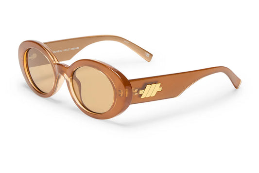 Le Specs Nouveau Vie Sunglasses - Caramel / Tan