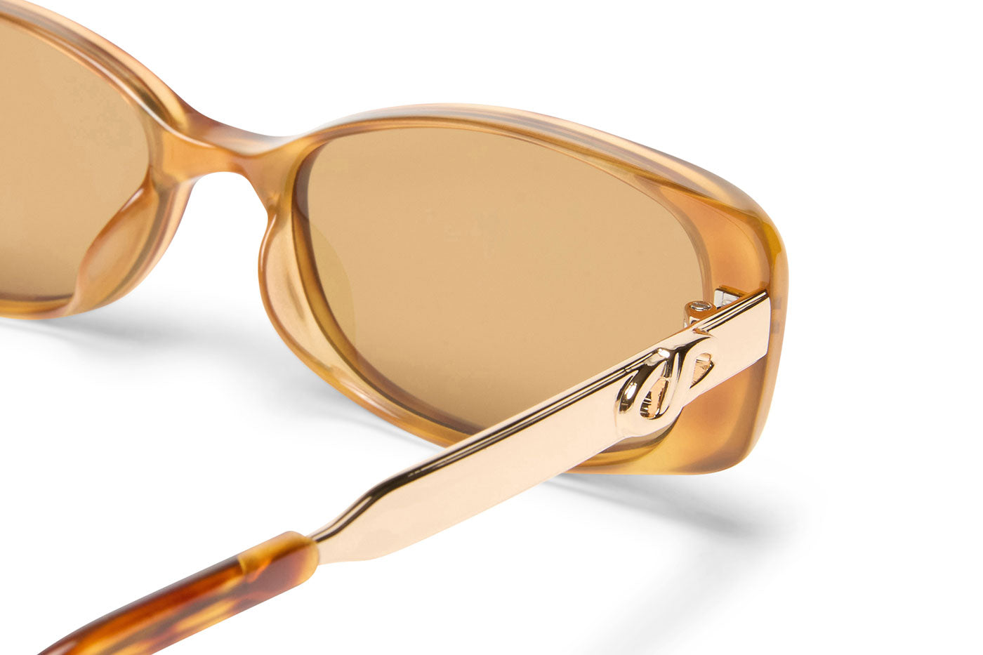 Le Specs Lil Starlight Sunglasses - Vintage Tort / Latte Tint