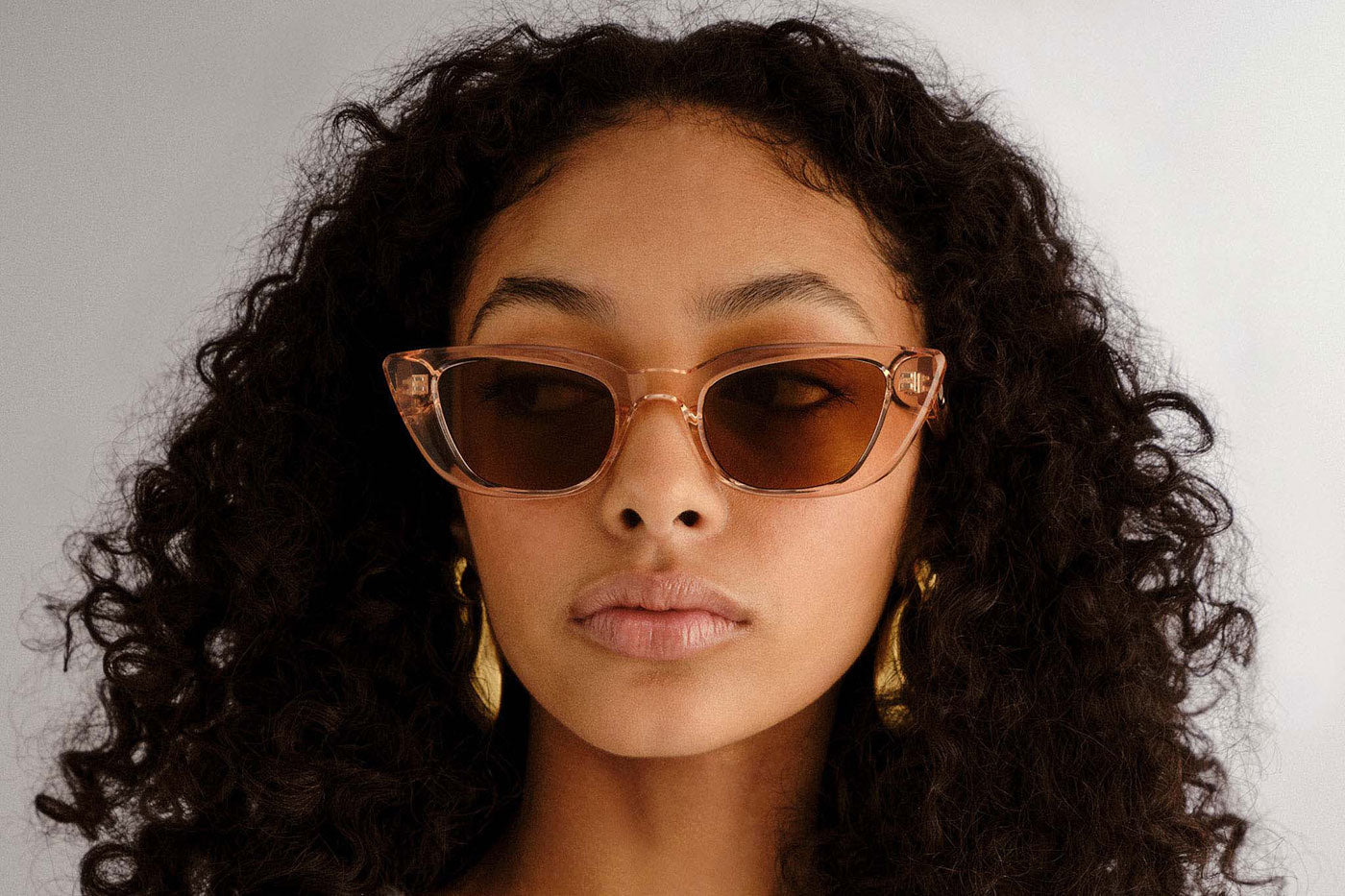 Le Specs Dream Lover Sunglasses - Blush / Latte Tint