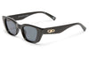 Le Specs Dream Lover Sunglasses - Black / Smoke Mono