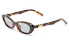 Le Specs The Whisperer Sunglasses - Dark Tort / Smoke Tint