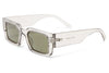 Le Specs Contemplation Sunglasses - Graphite / Khaki Mono