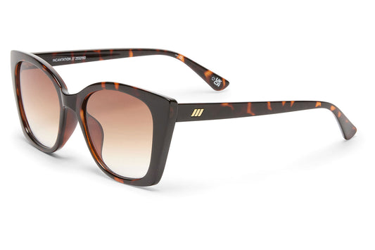 Le Specs Incantation Sunglasses -Tort / Brown Gradient