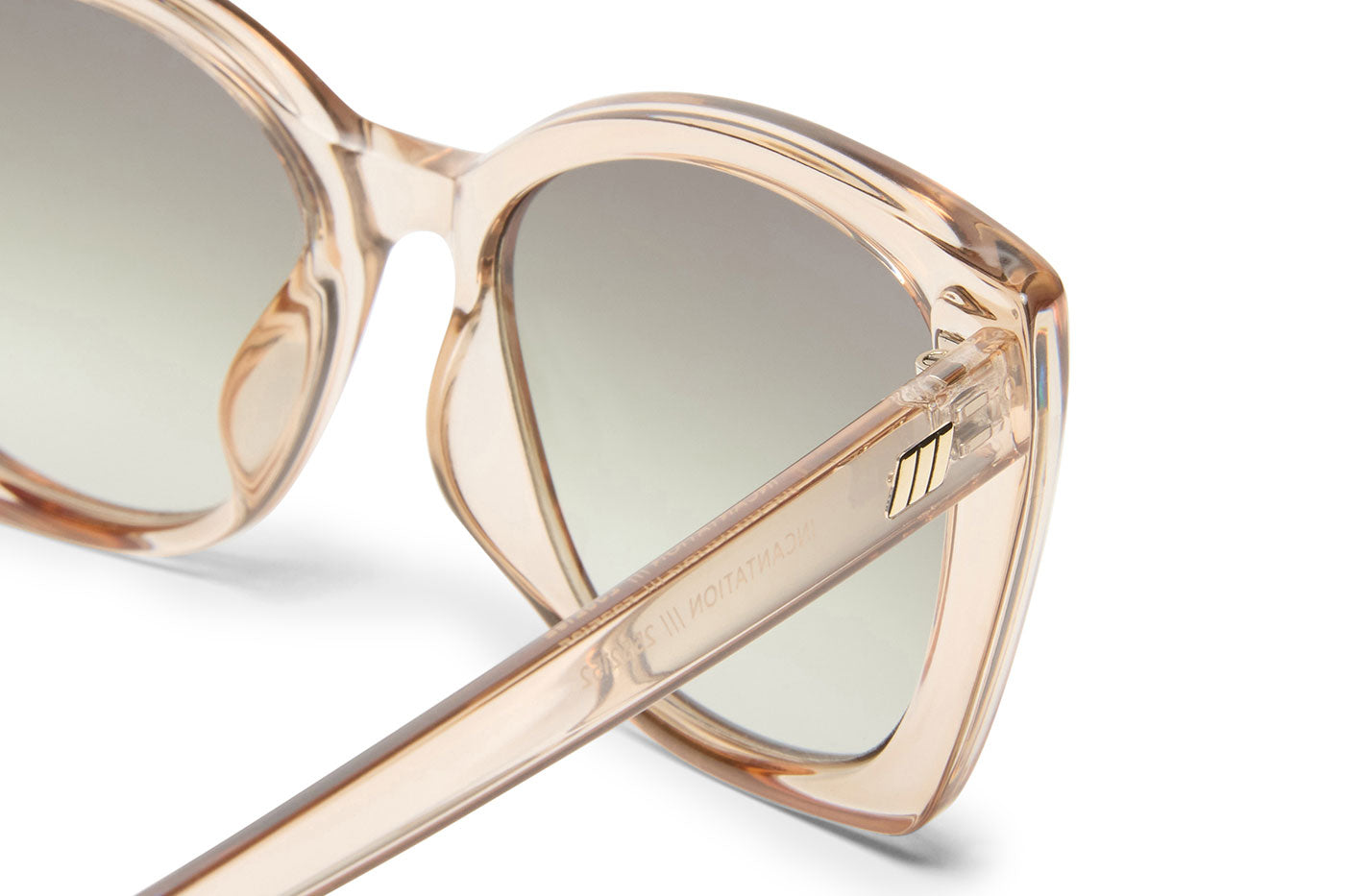 Le Specs Incantation Sunglasses -Sand / Khaki Gradient