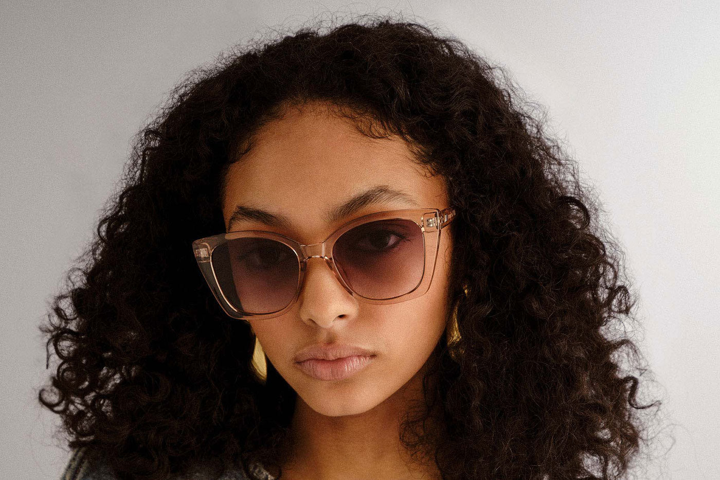 Le Specs Incantation Sunglasses -Sand / Khaki Gradient
