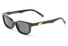 Le Specs Confidential Sunglasses - Black / Smoke Mono