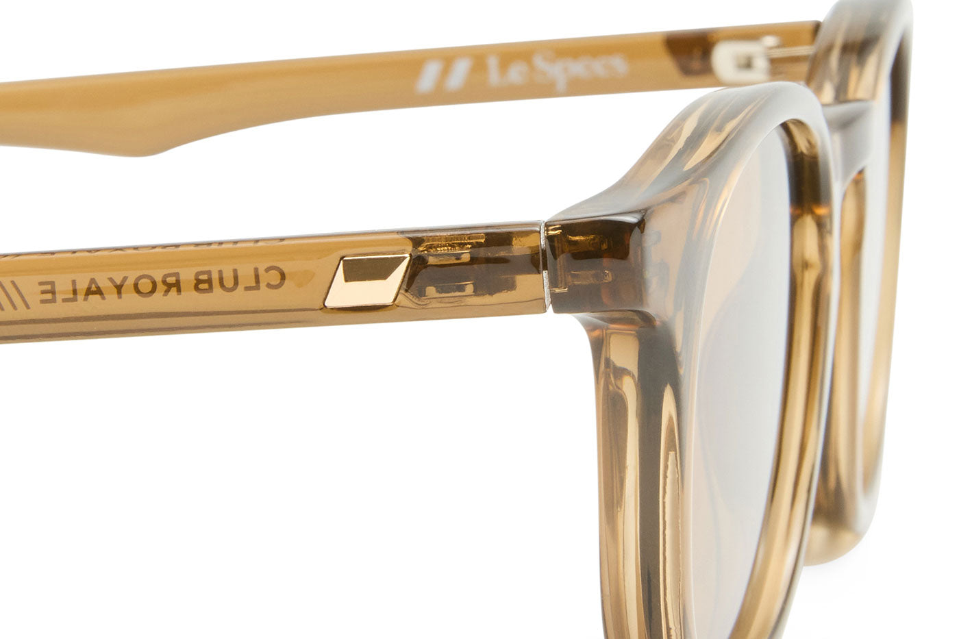 Le Specs Club Royale Sunglasses - Umber / Light Brown Mono