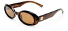 Le Specs Work It Sunglasses - Cocoa / Brown Mono Polarised
