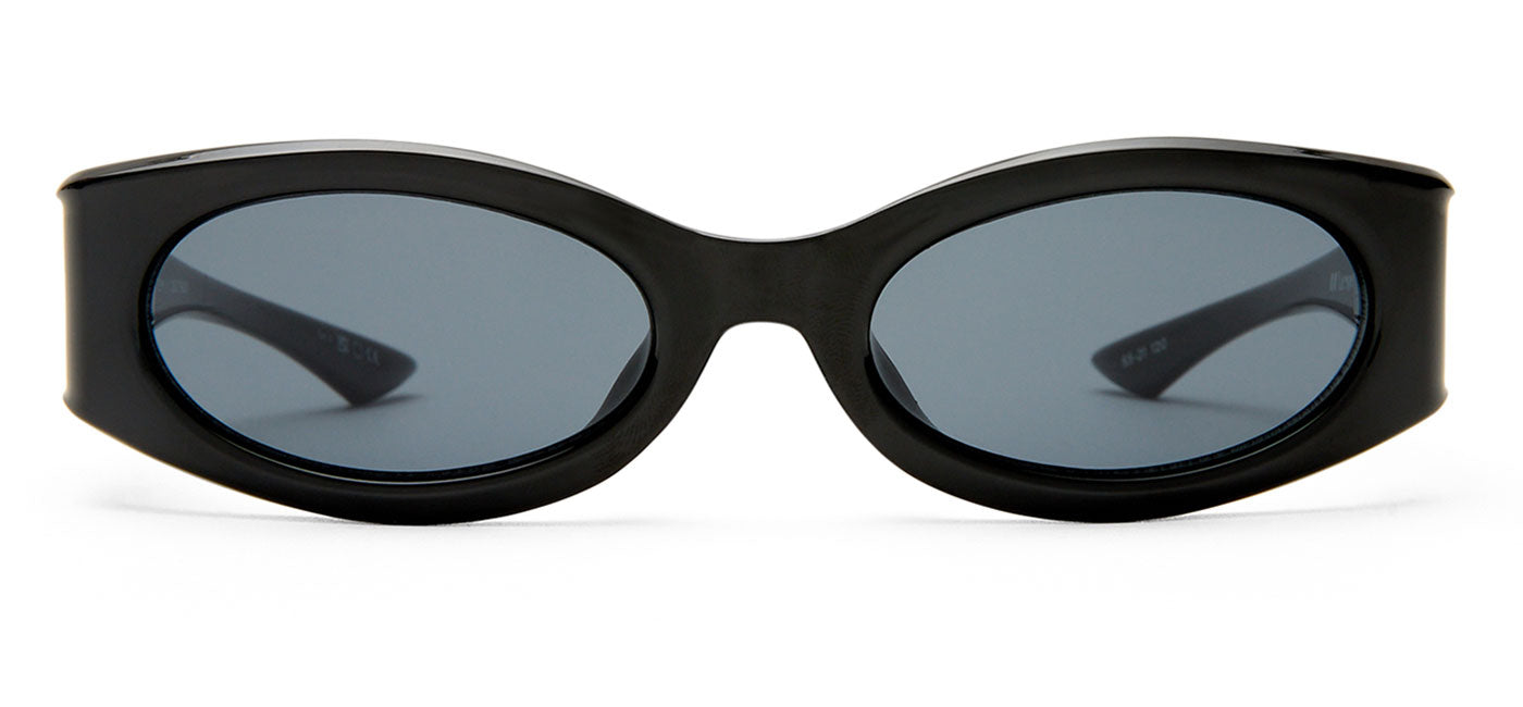 Le Specs Glaciem Sunglasses - Black / Smoke Mono